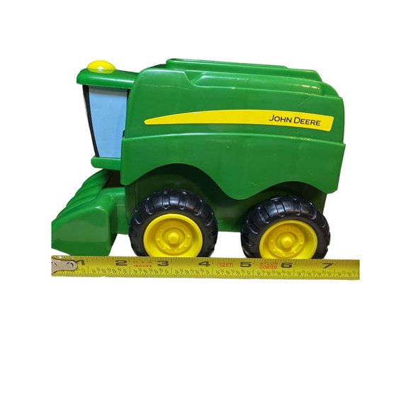 TOMY John Deere  Plastic Tractor Combine Toy Set - Picture 5 of 16